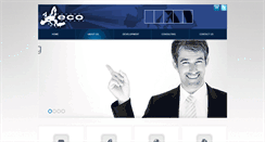 Desktop Screenshot of eco3.be