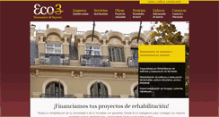 Desktop Screenshot of eco3.es